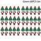 Green 60 Pcs