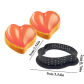 10 pcs Heart-shaped