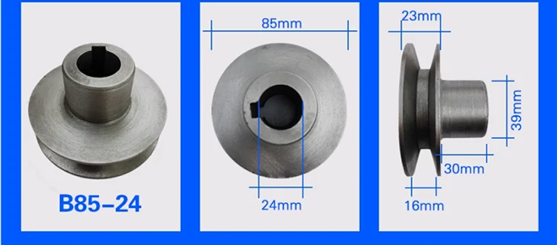 Description Picture 3 of itemSpecial pulley accessories for negative pressure fan: A-type B-type pressure pulley, motor wheel, V-belt pulley, and pulley