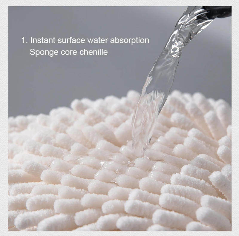 Description Picture 6 of itemBall for Wiping Hands and Towel for Wiping Hands Kitchen and Toilet Lovely Rag Hanging Towel Japanese Style Quick