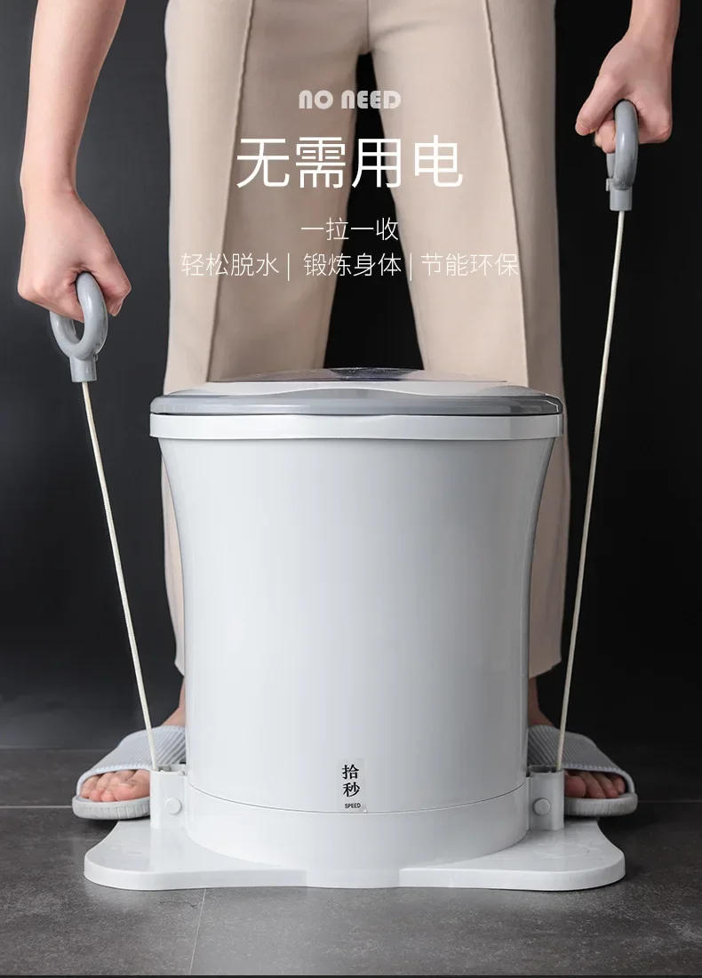 Description Picture 5 of itemManual Electric Free Dehydrator, No Electric Tumbler, Hand Pull Type Clothes Dryer  Portable Clothes Dryer
