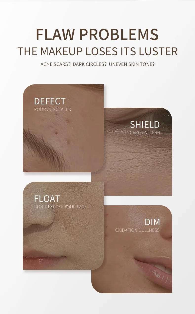 Description Picture 5 of itemMatte Foundation Cream Stick Waterproof Lasting Oil-control Cover Acne Base Smooth Makeup Moisturize Brighten Concealer Lip Base