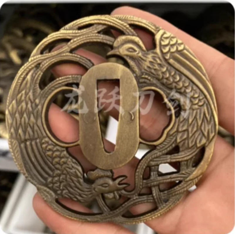 Description Picture 5 of itemGhost Alloyed Tsuba, Top Quality Katana Accesories, for Japanese Samurai Nihontou Sword Tanto Tachi Wakizashi