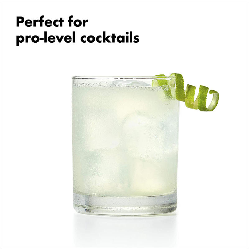 Description Picture 3 of item2PCS Channel Knife, Cocktail Garnish Citrus Zester, Wood & Stainless Steel Bar Tool with Rivets