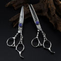 Professional Salon 6.0 Hair Scissors Barber Scissor Hairdressing CuttingThinning Shears Set