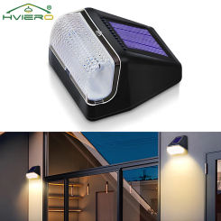 Home LED Solar Wall Lamp Road Light Induction Outdoor IP65 Rainproof Courtyard Garden Decoration Staircase Night Lighting Bright
