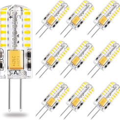 10pcs G4 Led Bulb 2W 3W 5W 9W 12W 15W 12V AC220V Saving Silicone Lamp 360Beam Angle Replace halogen Light Spotlight Chandelier
