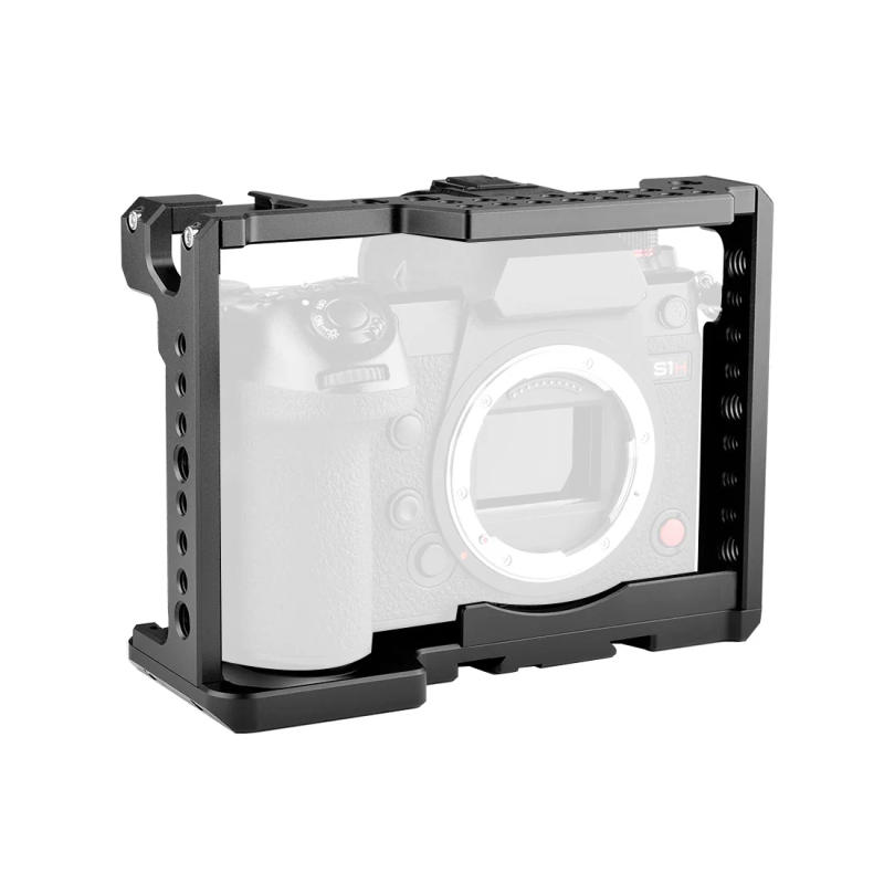 Description Picture 6 of itemDSLR Camera Cage Rig for Panasonic Lumix DC-S1 S1 S1R S1H / Lumix S5 Cold Shoe Mount for Microphone Flash Light Extension Kit