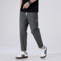 Baisheng Fox Plus Fat Man Water Wash Casual Pants