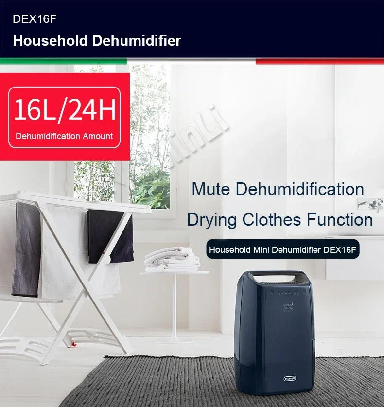 Description Picture 5 of itemHousehold Mini Dehumidifier Hand-held Dehumidier Home Energy-saving Dehumidification Machine Drying Clothes DEX16F