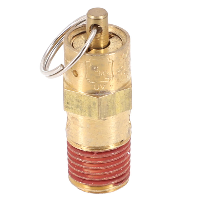 Description Picture 5 of item1pc Air Compressor Safety Relief Valve 1/4" Male NPT Threaded Inlet Connection 125PSI-270PSI Pressure Valve Safety Valve