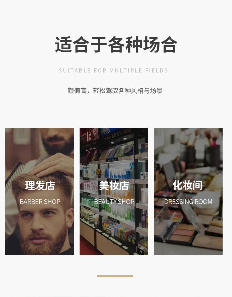 Description Picture 6 of itemHairdressing Swivel Barber Chairs Recliner Adjustable Hair Cutting Comfort   Spa Speciality Sillas Furniture QF50BC