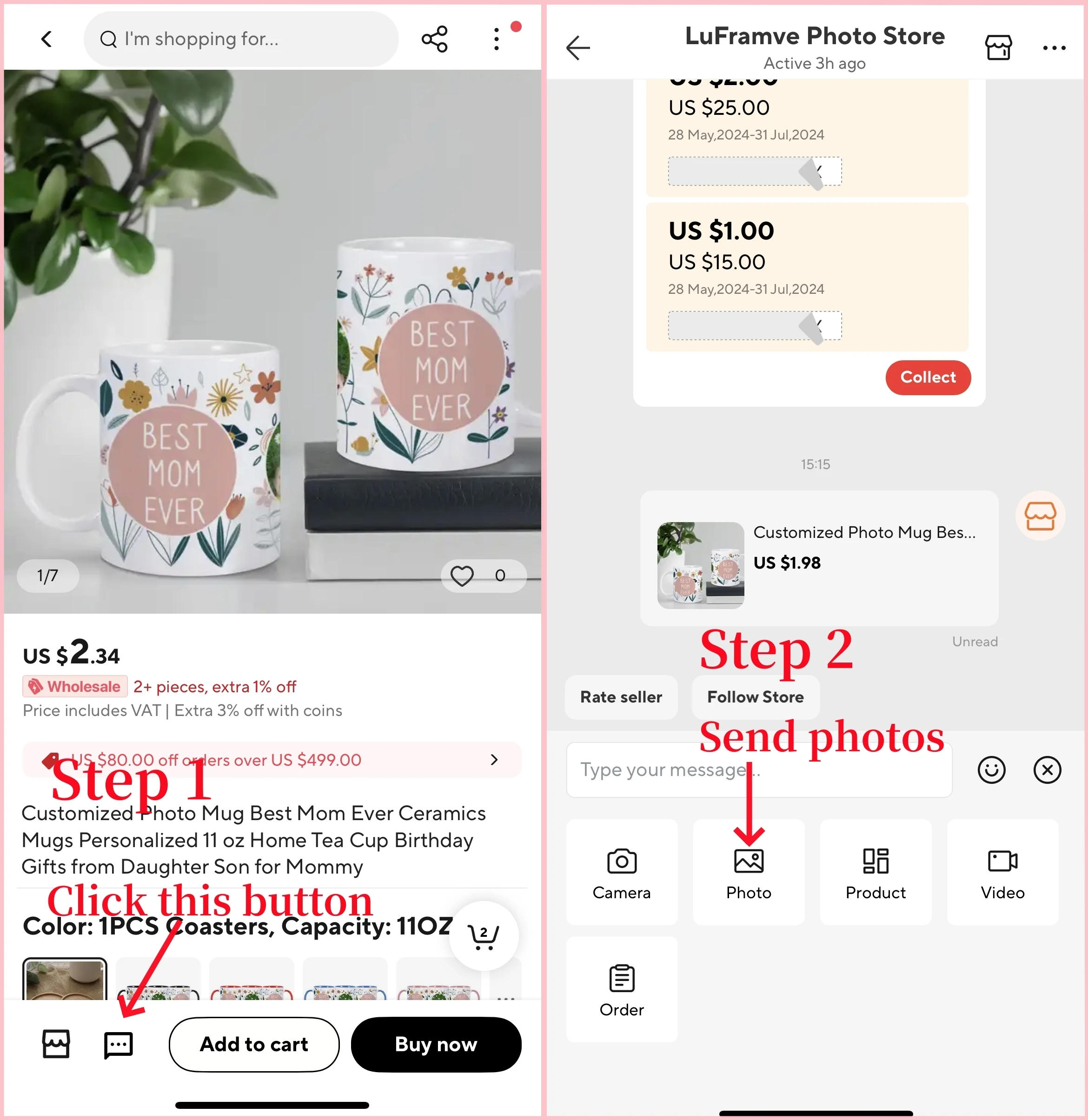 Description Picture 3 of itemCoffee Mugs Lukes Tea Cups Personalized Mugs  Home Decal Friend Gifts Milk Mugen Novelty Custom Coffeeware Drinkware Tableware