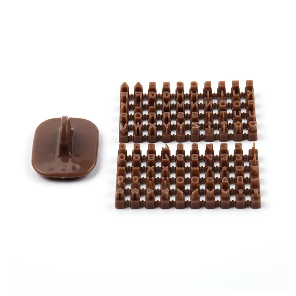 Description Picture 2 of itemMini Alphanumeric Stamping Set Polymer Clay Soft Pottery DIY French Earrings Cutting Dies Earring Jewelry Pendant Making Molds