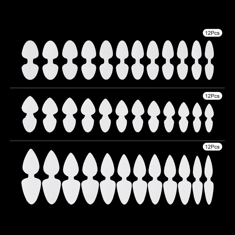 Description Picture 3 of itemTP 36pcs Dual Nail Forms False Tips For Gel Extension Quick Building French Nails Mold Soft Silicone Pads Manicure Tools