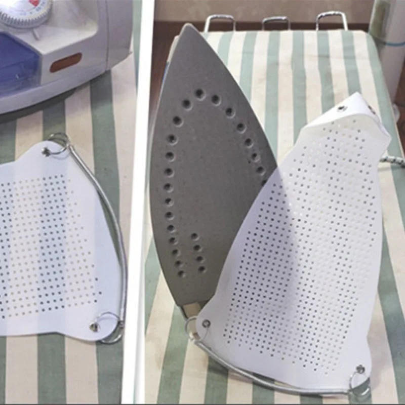 Description Picture 4 of itemPortable Universal Ironing Boards Iron Shoe Cover Durable PTFE Heat Resistance Cloth Protector Iron Soleplate Accessories