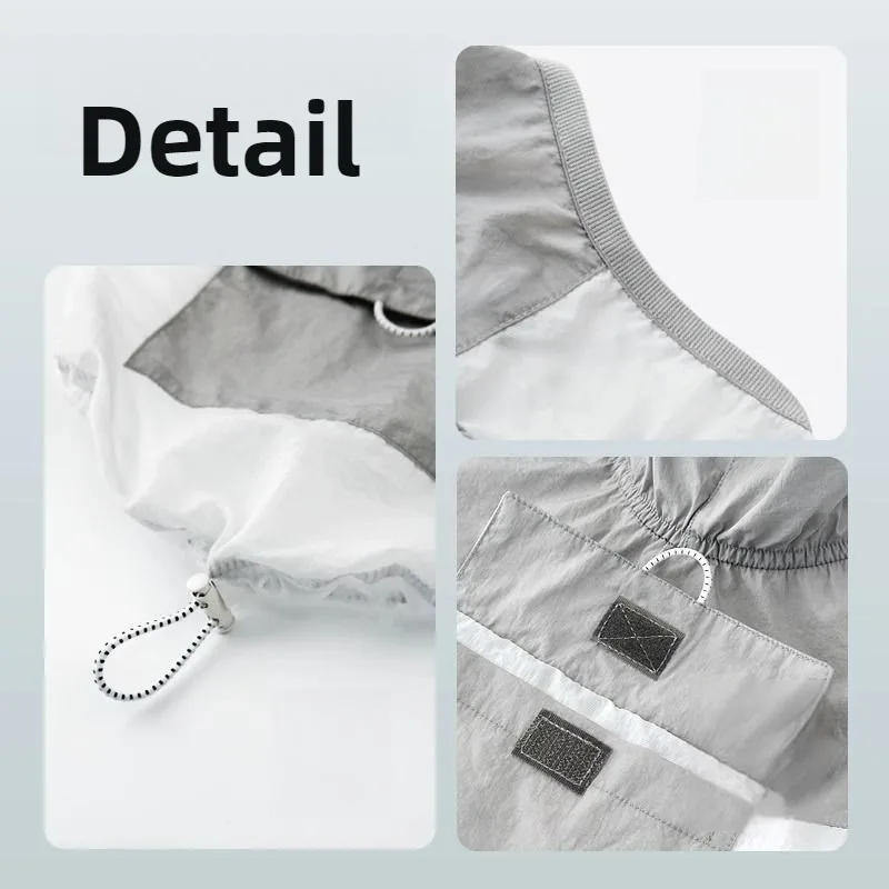 Description Picture 6 of itemDog Clothes Summer Thin Pet Cooling Puppy Summer Vest Lightweight Sunscreen Dog Coats Breathable Sleeveless Dog Costume Supplies