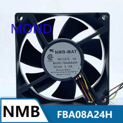 NMB FBA08A24H NMB-MAT 8025 DC24V 0.15A 8CM Inverter Cooling Fan Original Used