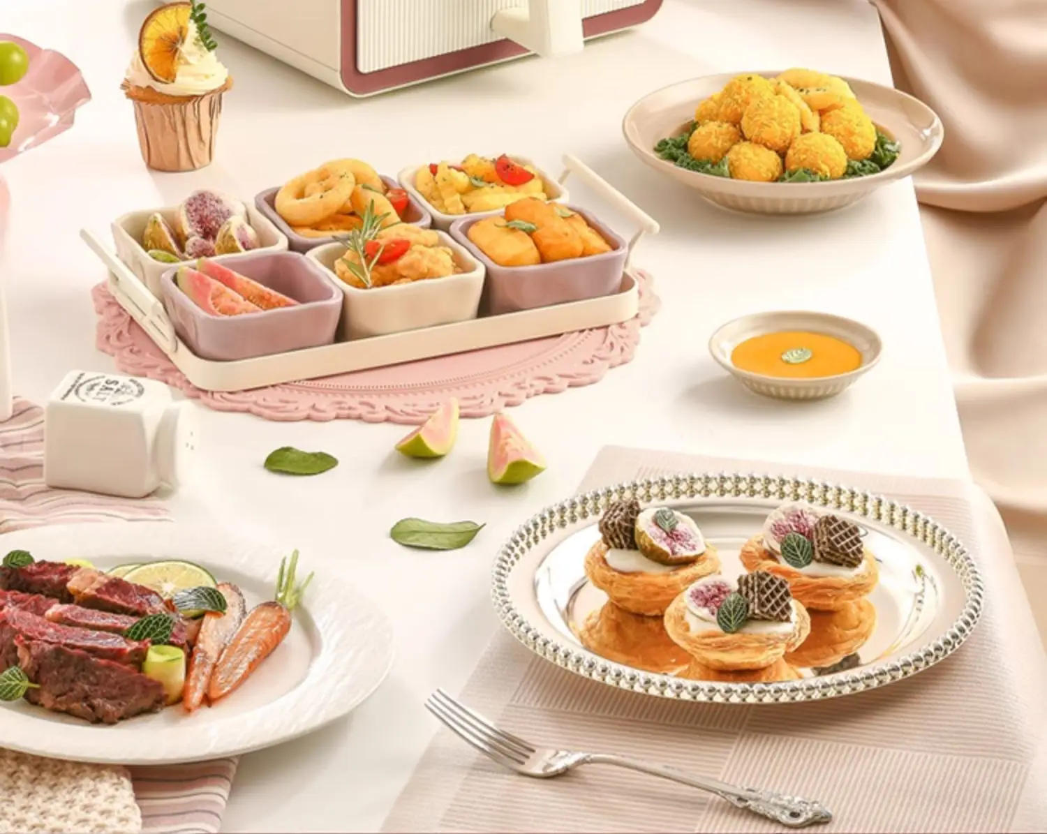 Description Picture 6 of itemAir Fryer New Smart Visual Home Electric Fryer Oven 6L Large Capacity 220V Kitchen Appliance freidora sin aceite 6 litros