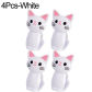 4Pcs-White