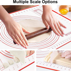 1PCS Kneading Dough Mat Silicone Baking Mat Pizza Cake Dough Maker Kitchen Cooking Grill Gadgets Bakeware