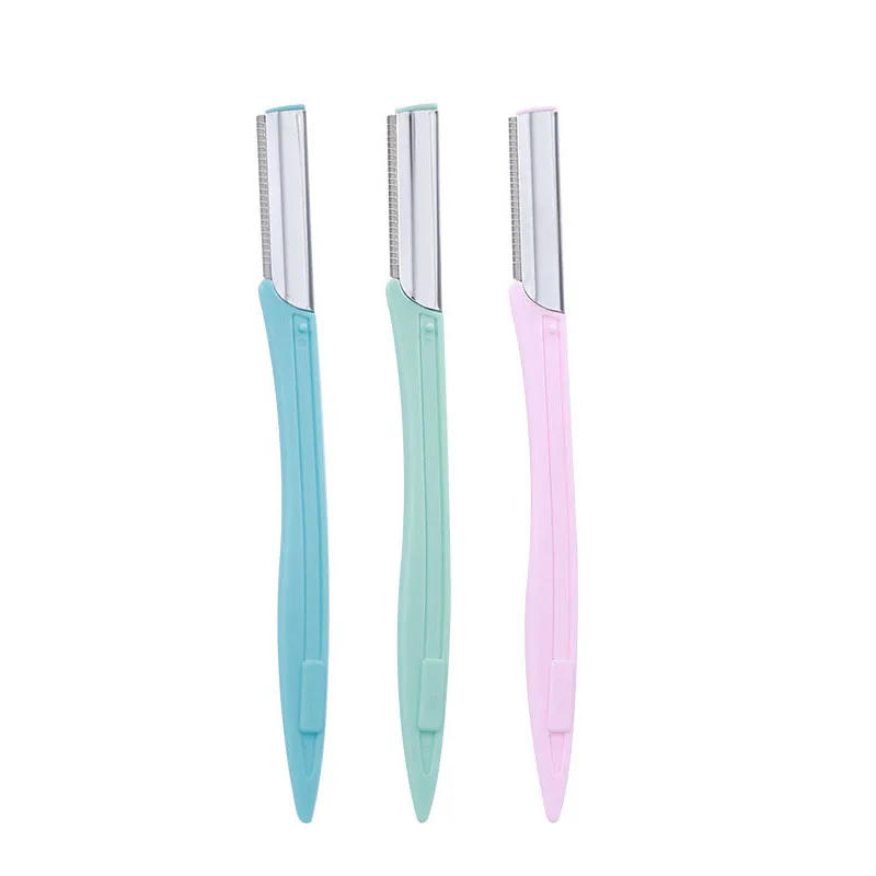 Description Picture 4 of itemKarsyngirl 3/5/7Pc Eyebrow Razor Multipurpose Exfoliating Dermaplaning Makeup Tool Eye Brow Knife Face Hair Removal Blade Shaver