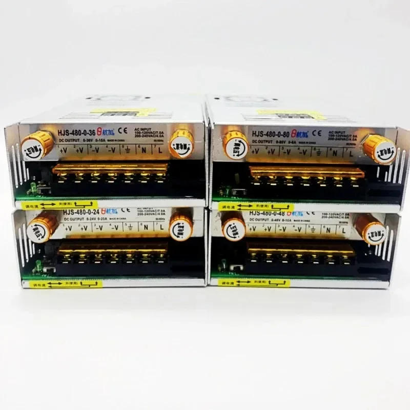 Description Picture 4 of itemAC DC Transformers 220V To 5V 12V 24V Switching Power Supply Adjustable 36V 48V 60V 80V 120V 160V 220V 480W Digital Display