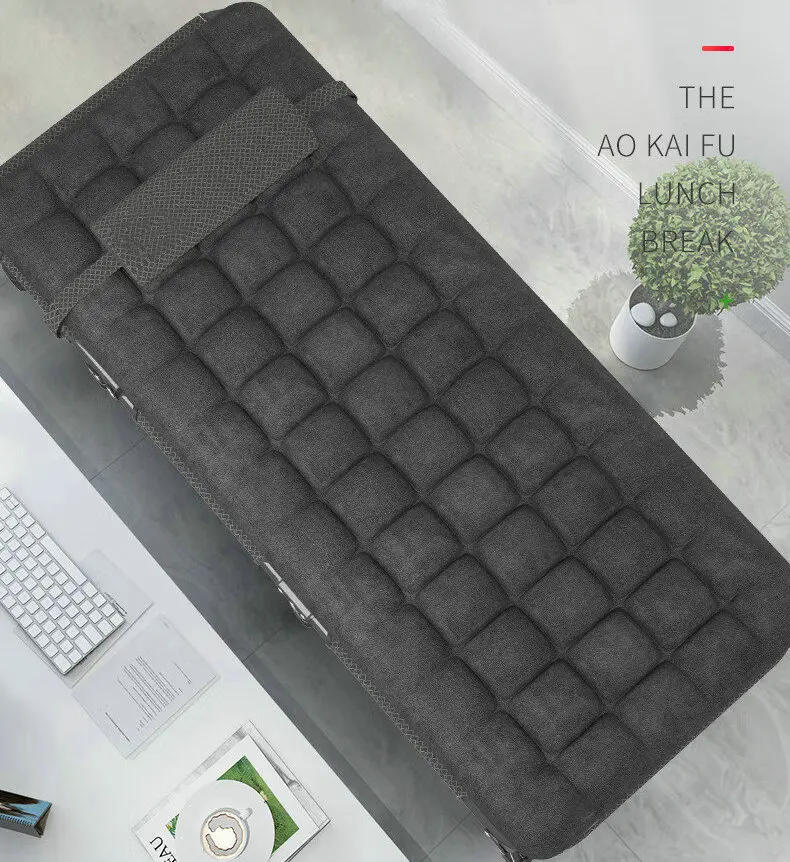 Description Picture 5 of itemCamping Bed Portable Folding Bed 3 Gears Adjustable Lit De Camping Pliable Dual Purpose Canvas Metal Foldable Cot