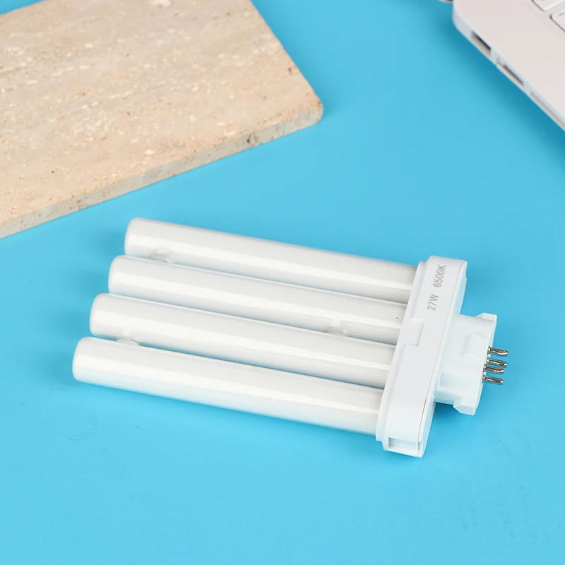 Description Picture 4 of item1Pc Bright 27W AC220V-240V Four Pins Fluorescent Light Tube Square Needles Eye-Protection Light Tubes 6500K Energy Saving Lamp