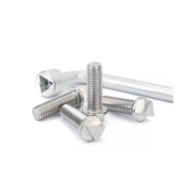 Description Picture 3 of item304 Stainless Steel Triangle Head Anti-Theft Screw/Chassis Bolt M6M8M10