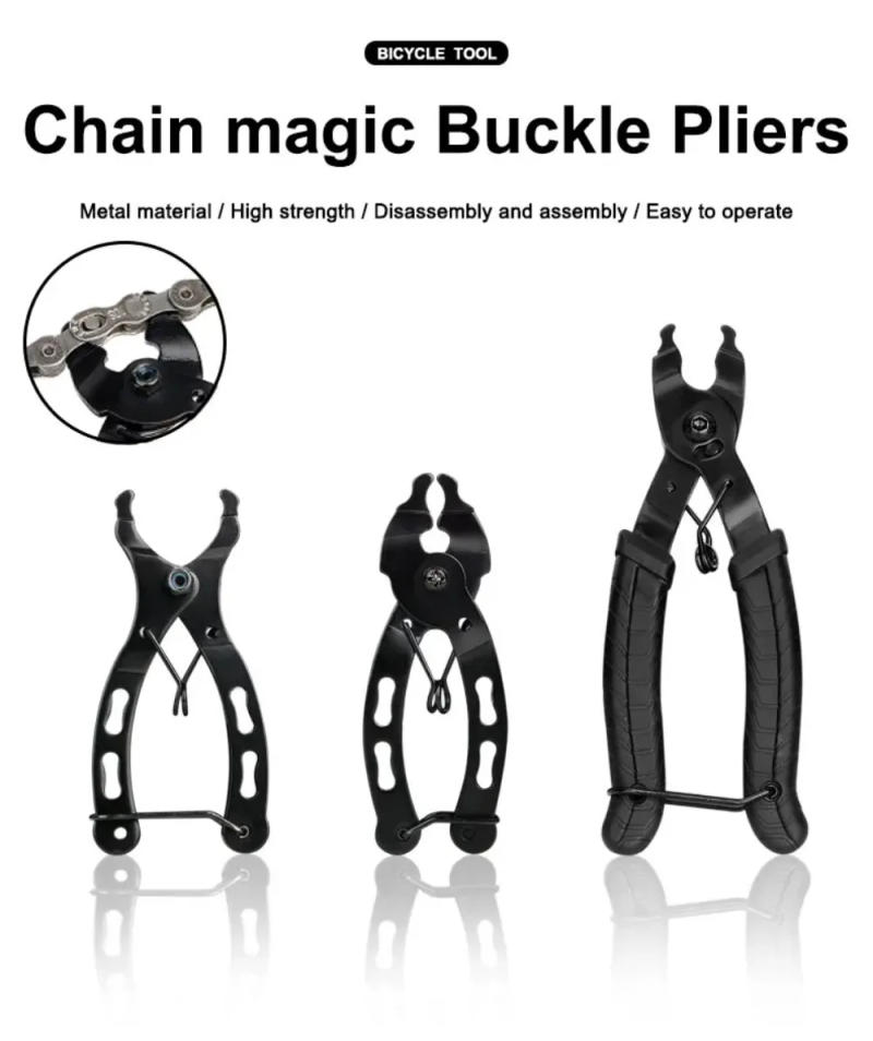 Description Picture 2 of itemBicycle Chain Link Pliers Repair Tool MTB Bike Chain Quick Release Magic Link Clamp Removal Install Plier Road Bicycle Accessory