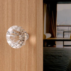Transparent Crystal Glass Cabinet Knob 20/25/30mm Single Hole Drawer Pull Handle Furniture Hardware Acrylic Drawer Knob