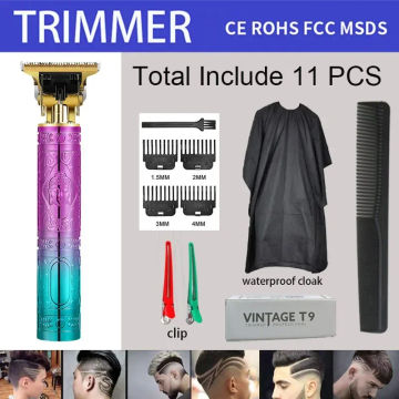 2023 Rechargeable Hair Cutting Men's Electric Shaver New Hair Trimmer Beard Clipper Barber Hair Cut Machine