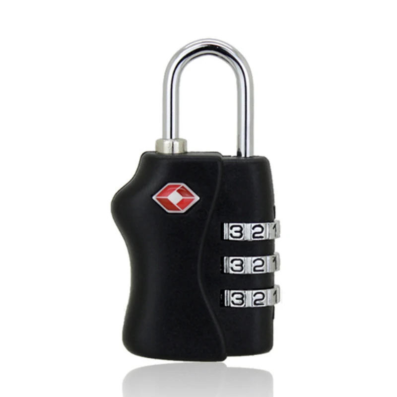 Description Picture 2 of item1~10PCS Hot TSA Customs Code Lock 4 Dial Digit Password Lock Combination Suitcase Luggage Metal Code Password Locks Padlock