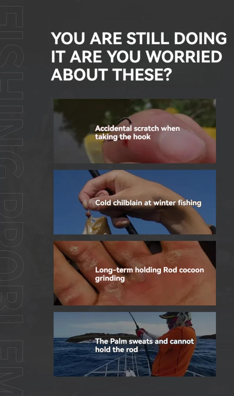 Description Picture 3 of itemGETINFIT Cycling Gloves Winter Expose Three Fingers Windproof Wear-resistant Adding Fleece Keep Warm Waterproof Touch Screen Men