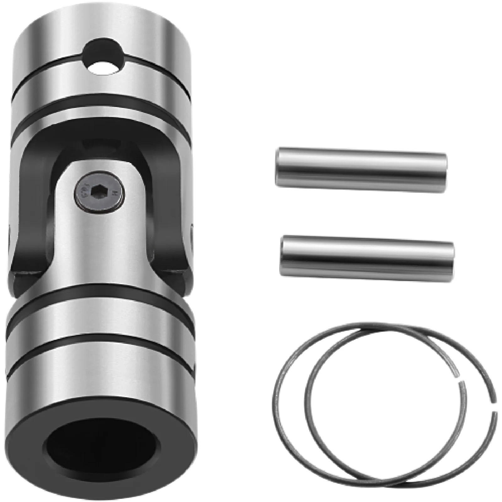 Description Picture 4 of itemVeekaft Universal Joint Coupling Bore 20/22mm Drilling Machine Parts 40CR Stainless Steel Transmission Shaft Cross-coupling