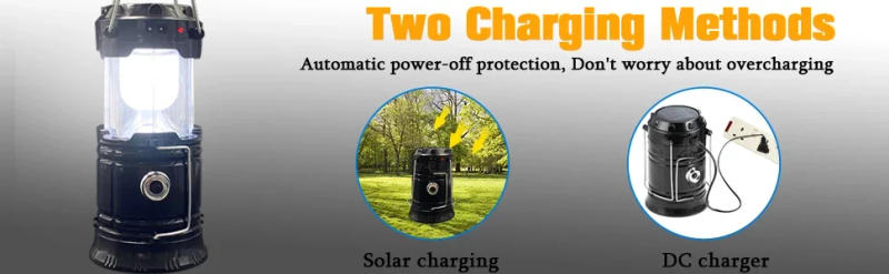 Description Picture 4 of itemSolar Multifunctional Handheld Camping Lamp Tent Lamp LED Portable Flashlight Portable Waterproof Emergency Powered Work Light