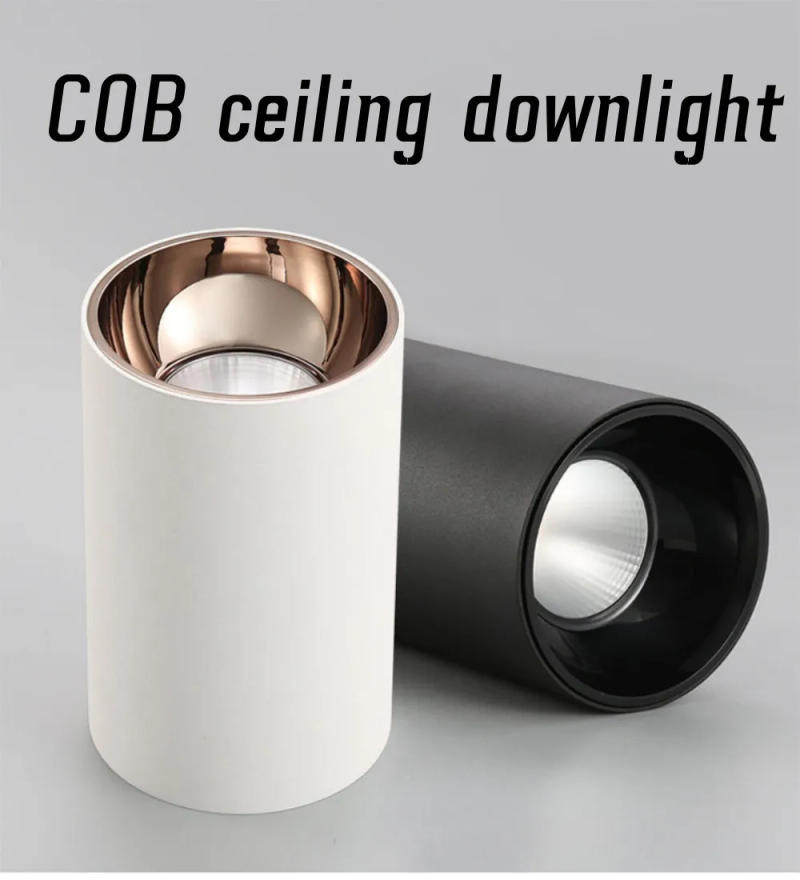 Description Picture 2 of itemLED Circular Downlight Ceiling light 5W10W12W15W18W20W24W COB chip Spotlight Anti-glare AC85-265V Ceiling Lamp Interior lighting