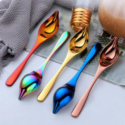 Chef Decoration Spoon Decorate Sushi Food Draw Tool Design Sauce Dressing Plate Dessert Bakeware Cake Gastronomy Coffee Spoon