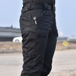 Tactical Military Waterproof Hiking Pants Men Multi-pocket Camouflag Combat Joggers Outdoor Camping Climbing Hunting Trousers