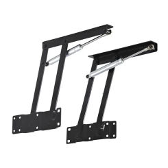 2pcs Folding Spring Tea Table Hinge Furniture Lift Up Top Mechanism Hardware Lifting Rack Shelf For Coffee ComputerTable