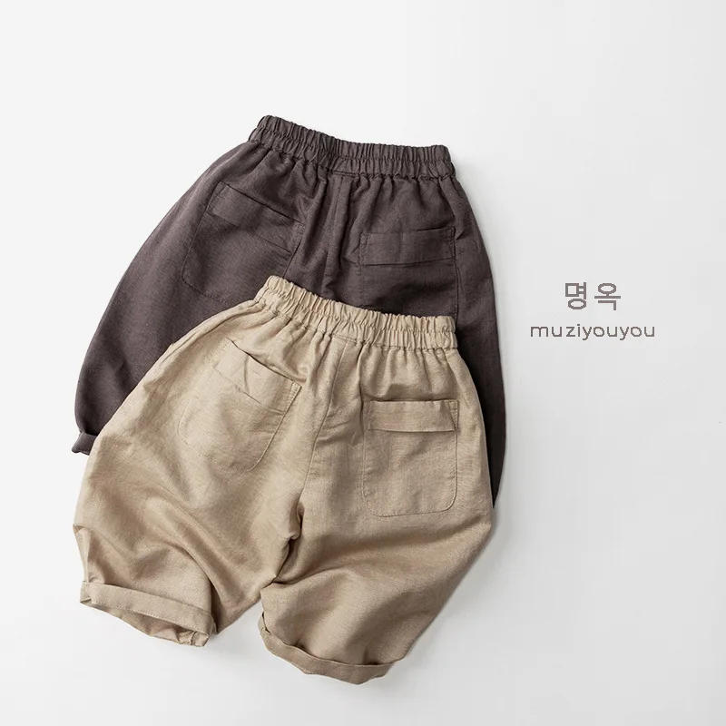 Description Picture 6 of itemChildren's Cool and Breathable Mosquito Proof Pants 2025 Summer New Product, Men's and Women's Baby Casual Pants Wholesale