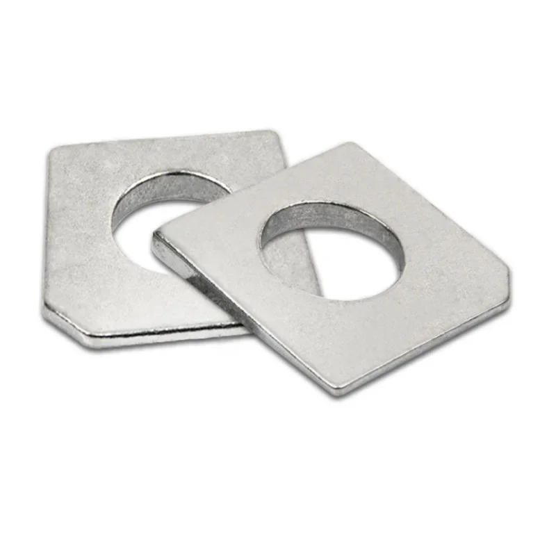 Description Picture 5 of item304/316 square inclined washer channel steel stainless steel square inclined gasket corner washer GB853 M8M10M12M16M18M20 M24