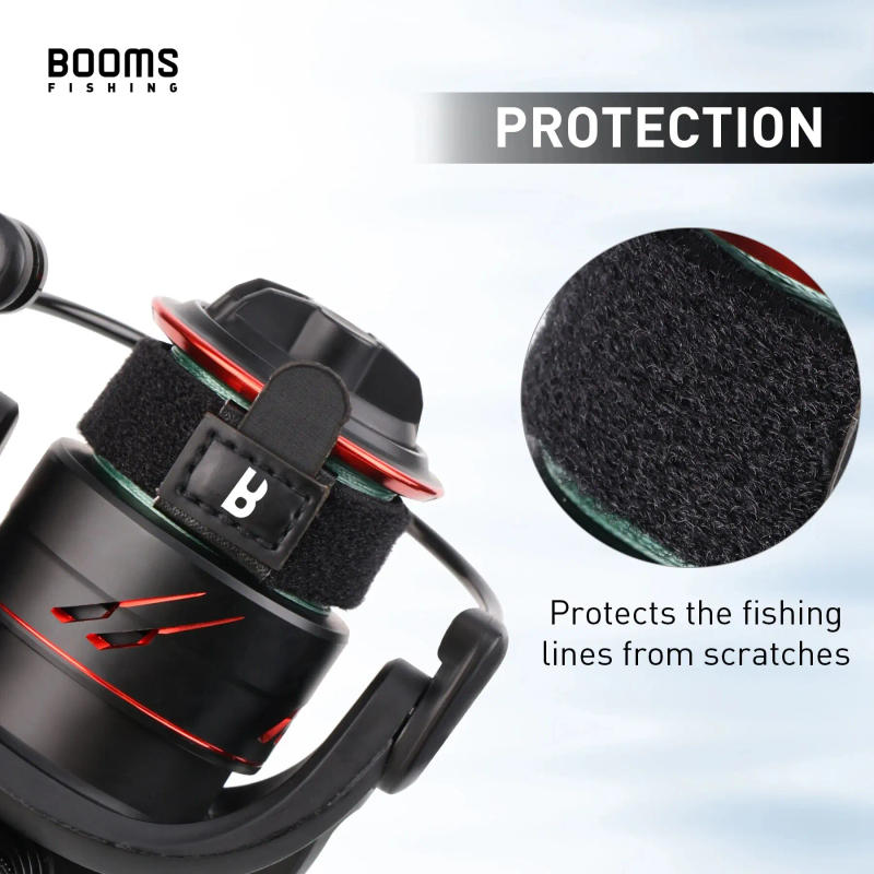 Description Picture 5 of itemBooms Fishing SB1 4Pcs Spinning Reel Protect Cover High Quality Polyester Line Cup Preservation Case Fishing Reels Accessories
