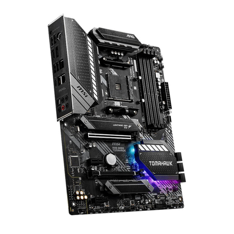 Description Picture 3 of itemMSI MAG B550 TOMAHAWK Motherboard AMD B550 Chipset Supports AMD Ryzen 9 5950X 5900X Ryzen 7 5800X3D CPU DDR4 128GB M.2 AM4 ATX