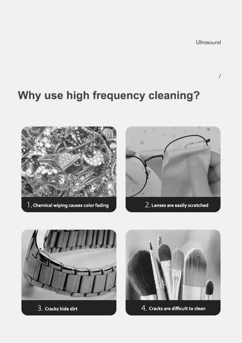 Description Picture 3 of itemNew Ultrasonic Cleaning Machine High Frequency Vibration USB Ultrasonic Cleanser Wash Cleaner Watch Jewelry Glasses Cleaner