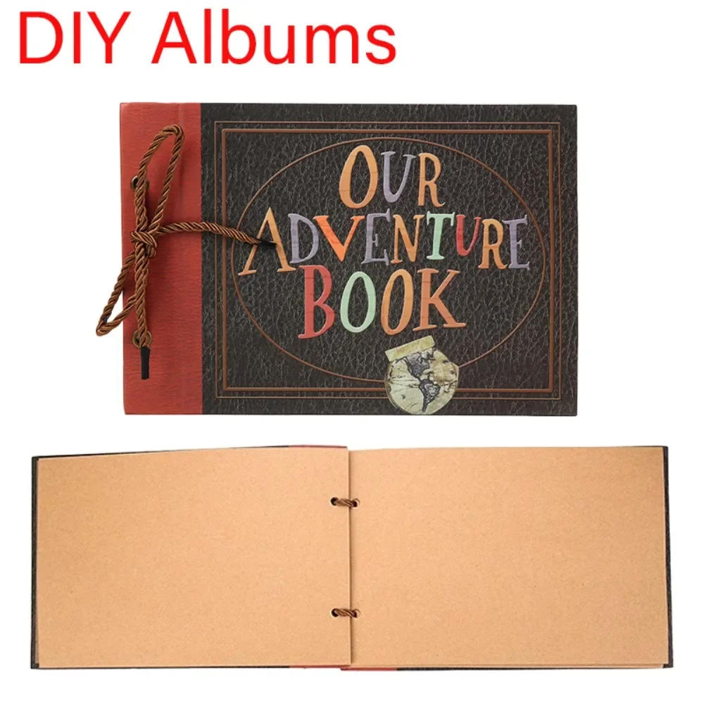 Description Picture 2 of itemDIY Anniversary Christmas Couple Memorial Gift Our Adventure Book Diary Album Scrapbook Album Travel Souvenir Guestbook Handmade