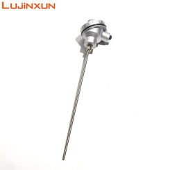 LUJINXUN WRNK-131/WZPK-131 Thermal Resistance K-type Armored Thermocouple Sensor 3/4/5/6/8mm 500-1500mm Length 0-1100 Degrees