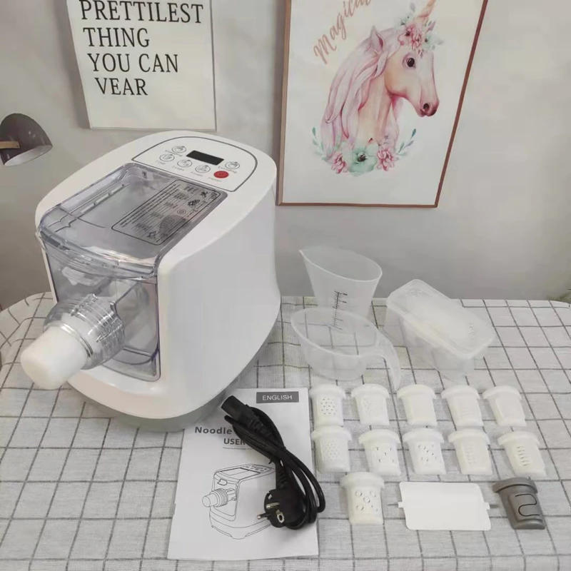 Description Picture 6 of item220V/ 110V Electric Automatic Noodle Maker Machine Multifunction Pasta Maker Dough Roller Dumpling Skin Machine Various Shapes