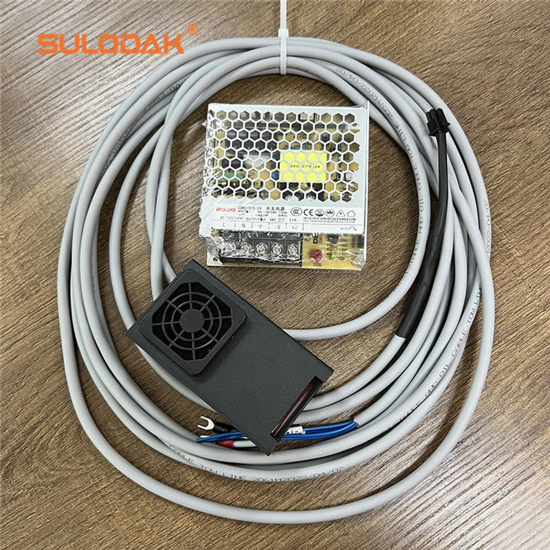 Description Picture 3 of item3515 Fan cooled UV Led Lamp set UV printer modification LED curing lamp set 395NM for Epson 4800 7880 9880